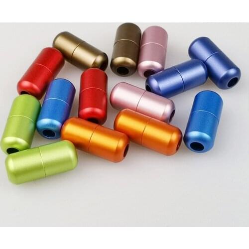 Screw Buckle Shoelace Lock Accessories Metal Replacement Capsules Buckles 10pcs