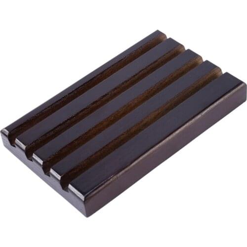 Challenge Coin Display Stand Rack Coin Holder 4-Row Torched Wood Challenge Coin Display Holder Stand