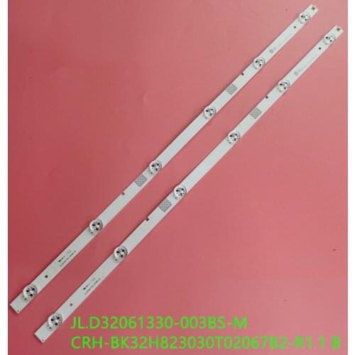 New 6LED 595mm LED backlight strip for LED32N2000 LED32EC350A JL.D32061330-003BS-M JL.D32061330-003BS-W