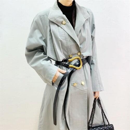 Okkdey Women's Long Raincoats