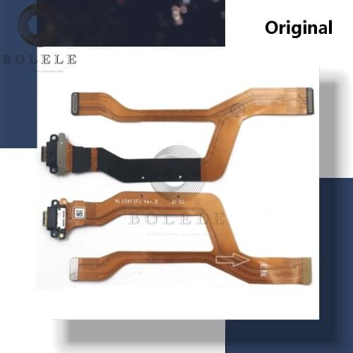 Original Charge Port For Huawei Nova 6 4G 5G Honor V30 / V30 Pro USB Charger Port Dock Connector Plug Board Charging Flex Cable