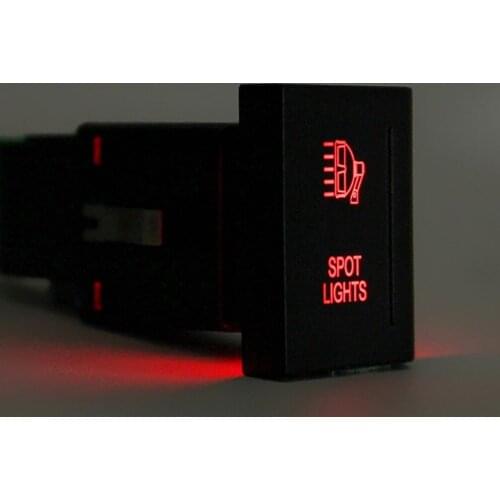 On/Off push Switch For V W Amarok Spot lights symbol switch