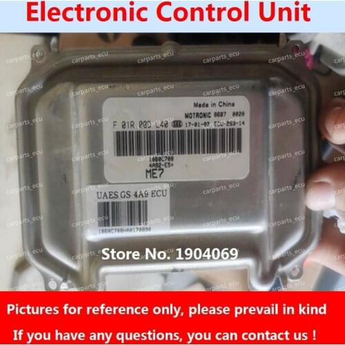 Engine Computer Board F01R00DL40 1860C708 F01RB0DL40 ME7 ECU F01R00DCN6 F01RB0DCN6 23913155 For Mitsubishi Wing God Car