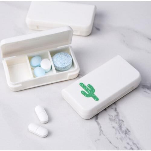 Portable Mini Pill Case Medicine Box Travel Tablet Holder Container Emergency Kit
