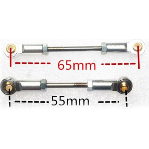 Tie Rod MN Model 1:12 D90 D91 Upgrade Nylon Metal Ball RC Car Spare Parts