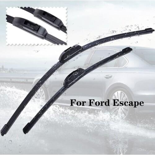 Wiper blades For Ford Escape from 2001 2002 2003 2004 2005 2006 2007 2008 2009 2010 2011 2012 2013 to 2017 Clean car windshield