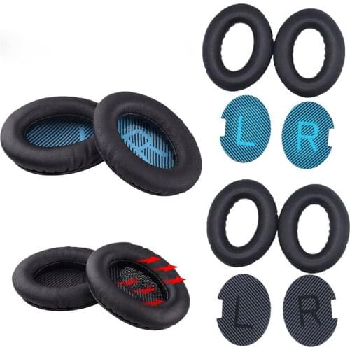 Replacement Ear Pads For QC 15/25 Earphone Earpad Accessories Cushion Ear Pads Memory Foam Earphone Sleeve Earpads IN STOCK