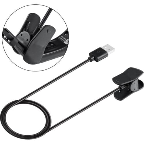 USB Data Charging Clip Cradle Charger Cable For Garmin Vivosmart 3 Tracker Watch