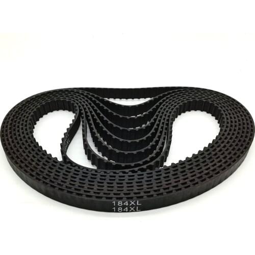 XL 5.08mm pitch 9mm wide endless timing belt 184XL 467.36mm Length 92 Teeth