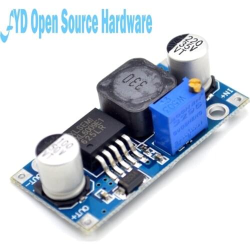 1pcs XL6009 DC-DC Booster module Power supply module output is adjustable Super LM2577 step-up module