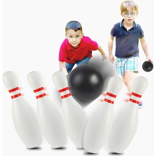 12Pcs/Set Toddler Kids Bowling Game Set Outdoor Indoor Sports Learning Toy Gift