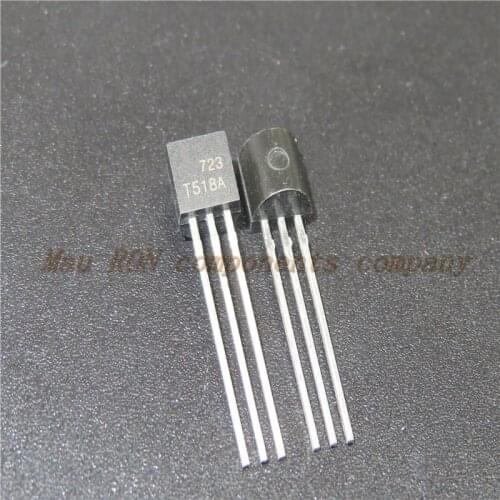 5PCS/LOT PST518A T518A TO-92 Low-power in-line triode New In Stock Quality 100