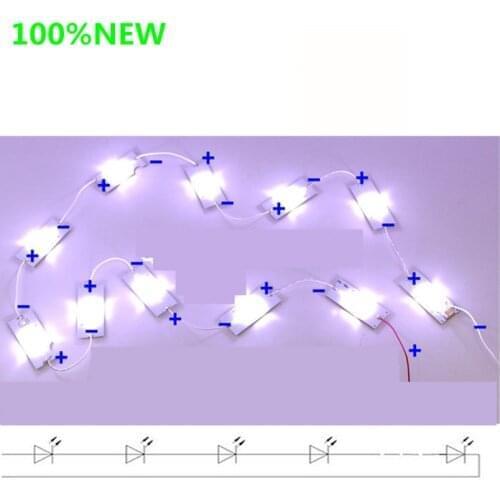 50Pieces/lot led Repair replacement beads 3V of LED Backlight FOR LS48H310G LE48D8-03 30348008220 100%NEW