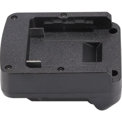 Battery Adapter Plastic Black Compact Durable Portable Power Tool Converter 18V For Bosch Battery To For Makita Conversion