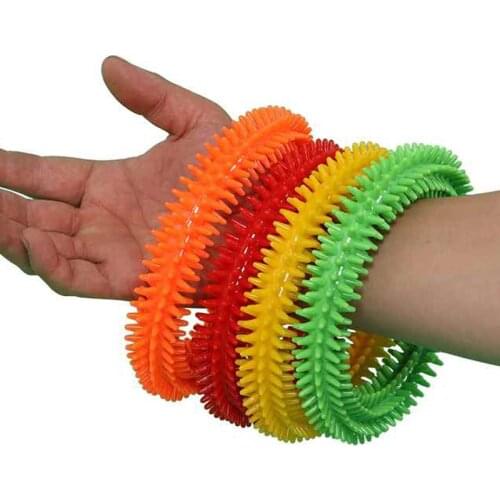 Flexible Sensory Ring For Autistic Children Adult Fidget Toys Pop It Anti Stress Anxiety Bracelet Spielzeug Jugetes