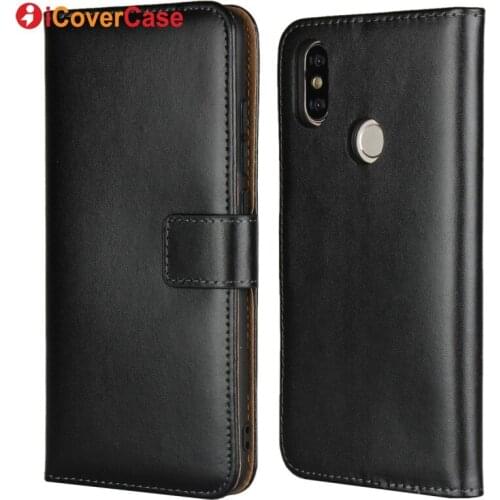 For Xiaomi Mi A2 MiA2 Case Luxury Leather Wallet Soft Cover Shell Etui Coque For Mi 6X Mi6X Flip Cases Mobile Phone Accessories