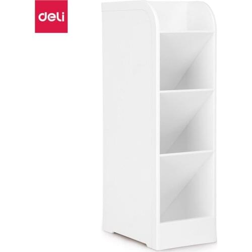 Deli 8933 pen holder Large Capacity Desk Pen Holder Pencil Makeup Storage Box Desktop Organizer Stand Case School Office
