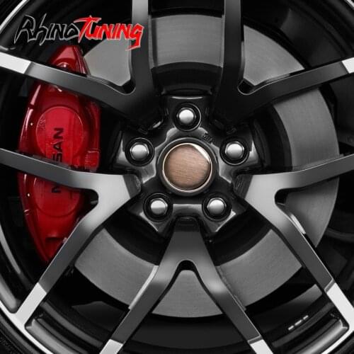 4pcs 54mm 50mm For Note Serena Rogue Altima Car Wheel Hub Caps for Rims Cover Hubcaps Red Copper