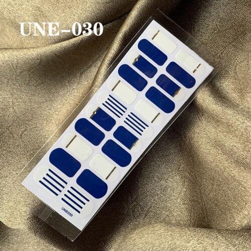 Lamemoria 22tips Nail Art Adhesive Sticker DIY Manicure Snowflake Shiny Sequins Nail Polish Strips Wraps Accessories Wholesale