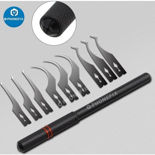 Mach Series Blades Hand-Made Grinding-Free Blades Mobile Phone PCB Chip DIY Repair Hand Tools Cutter Engraving Craft Knives