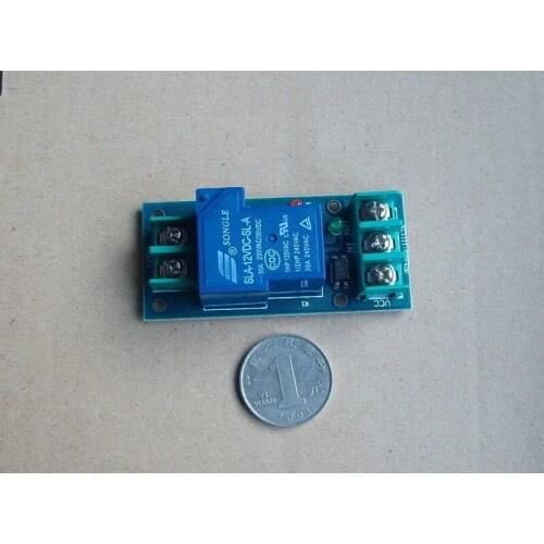 FREE SHIPPING Dc 12v30a relay control module belt optocoupler isolation