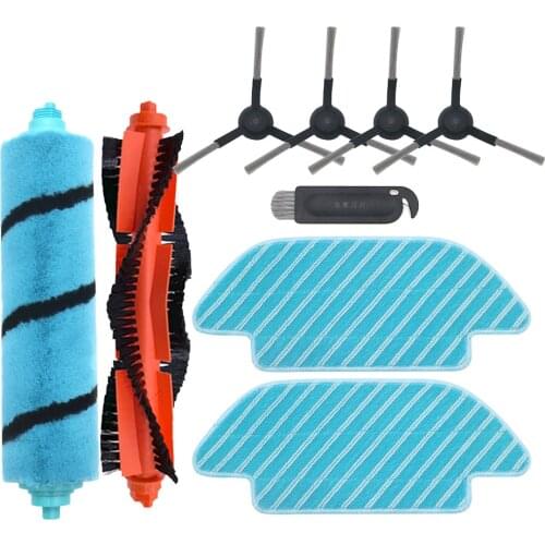 Roller soft brush side brush for Cecotec Conga 4090 5090 vacuum cleaner robot sweeper BPfire cloth mop Cecotec
