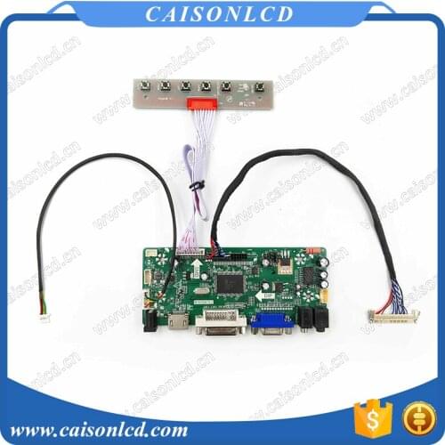 NT68676 LCD controller board support HDMI DVI VGA AUDIO for LCD panel 15.6 inch 1366X768 with led driver board LCD panel repair