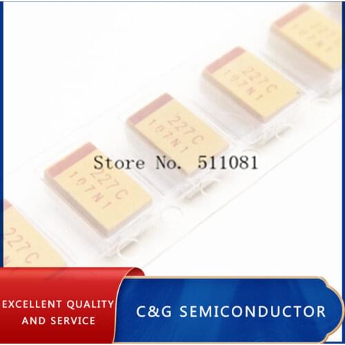 10PCS D CASE 16V 220UF 277 7343 D SMD tantalum capacitor
