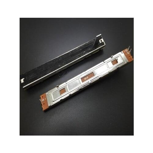 128mm B10K Single potentiometer B10K fader handle length 15MM linear potentiometer