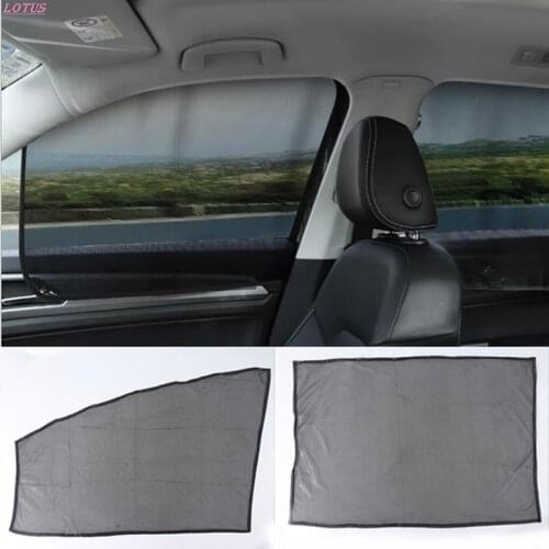 2Pcs Magnetic Car Sun Shade UV Protection Summer Car Window Sunshade Mesh Hotsale