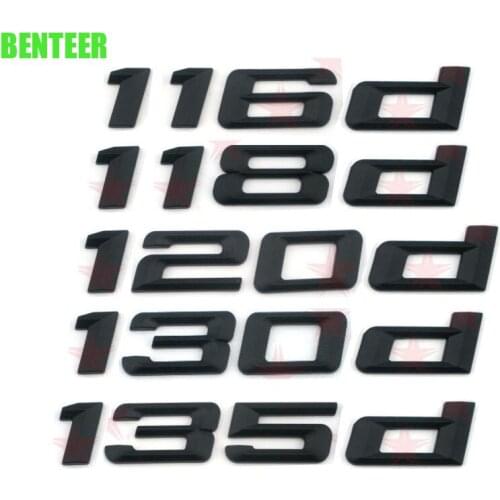 2017 Lastest Design 116d 118d 120d 125d 130d 135d xd car Emblem car rear sticker for BMW 1 series E87 F20