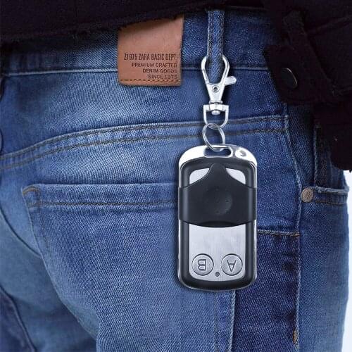 433MHz ak-led-08a 5V-12V LED light switch power switch light + ak-sf-2b small metal 2 key AB Switch Lock Unlock key