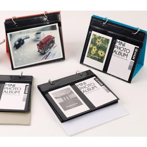 68 capacity Desktop photo album for 3 inch photo card for kpop ateez stray kids bangtan boys txt nct 2020 lomo cards