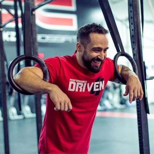 2019 Summer Cotton funny t shirts short sleeves t-shirt men Fashion FIL Print Red t shirt men tops tees casual tshirt men