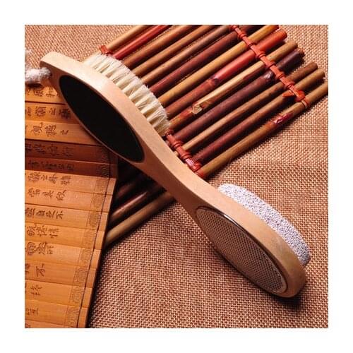 Foot Massage Tool Dead Skin Scrubber Exfoliator Cuticle Remover File Bristle Brush Pumice Stone Grinding Callus Scissor Care