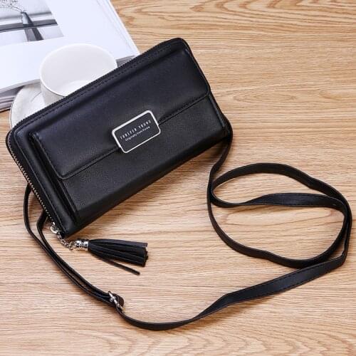 Women Shoulder Purse Wallets Bag Long Clutch Fashion Large Capacity Card Holder Female Zipper Wallet Coin Purse Notecase Handbag