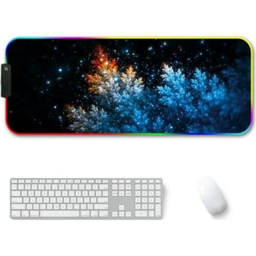Pad Gaming Mouse Pad RGB Large Mouse Gamer Led Computer Mousepad Big Mouse Mat with Backlight Carpet For keyboard Desk Mat Mause