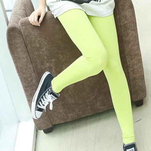 Womens Leggings Solid Color Fashion Casual Sports Comfortable Quick-drying Leggings Fitness Lightweight Sports Leggings