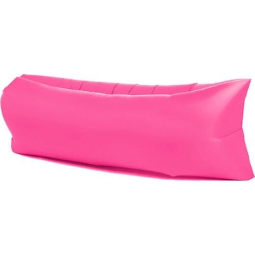 Camping Outdoor Inflatable Sofa Beach Lazy Inflatable Sofa Sleeping Bag Inflatable Bed Fast Folding Air Sofa for Adults