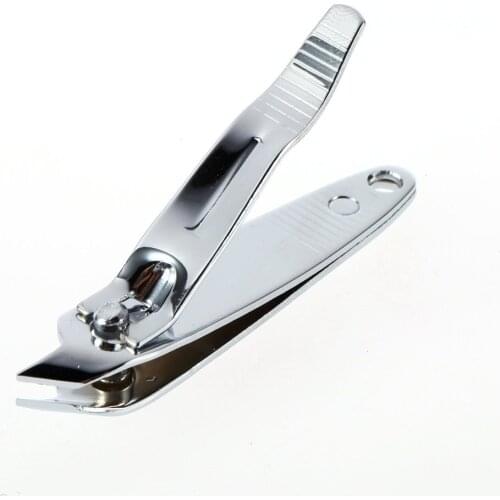 Stainless Steel Nail Art Clipper Manicure Pedicure Trimmer Care Cuticle Slant Cutter Tool Professional Nail Clippers