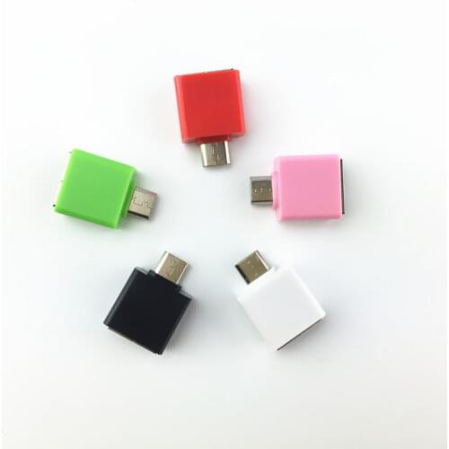 Square Mini OTG Cable USB OTG Adapter Micro USB Male to USB 2.0 Female Converter for Tablet Android Samsung Xiaomi huawei Phone