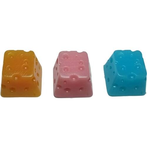 D08B DIY Keyboard Keycap Personality Design Custom Resin Cheese Backlit Keycap OEM Profile R4 for cherry Mx Gateron Switch