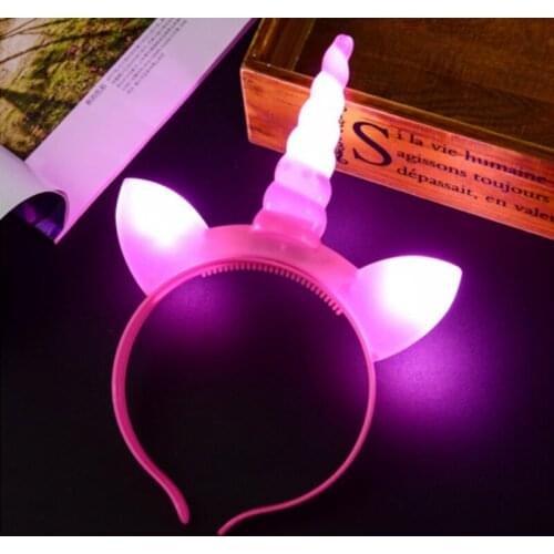 Rave Led Headband Light Up Flashing Headband Christmas led Headband Light Gifts for The New Year Neon Party Supplies Hair Light