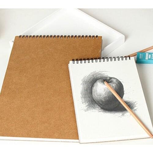 1PC Student Sketching Sketchbook 30 Pages A3/A4/A5 Art Paper Spiral Coil Sketchbooks Paper Notebook Sketch Book Art Supplies