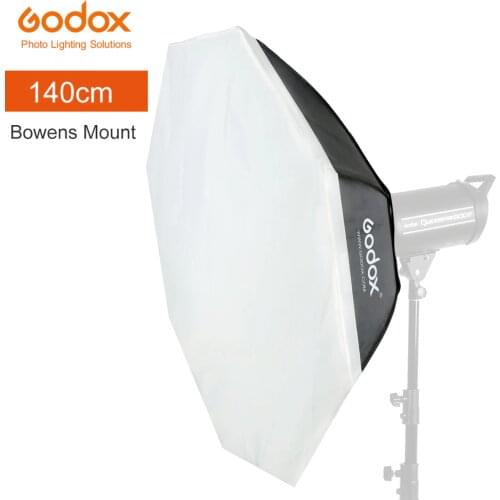 Godox Softbox 140cm 55" Octagon Studio Strobe Softbox with Bowens Mount for Studio Flash