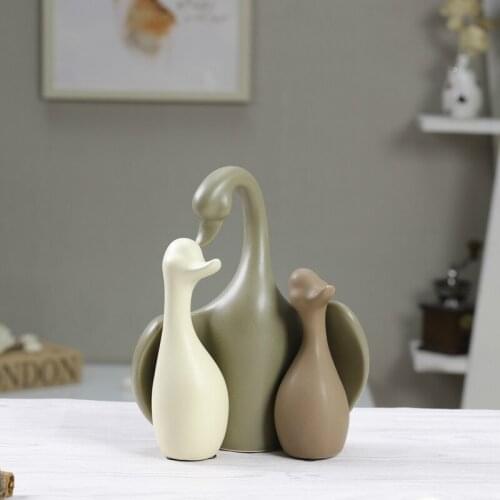 Wedding Gift Fashion Home Ceramic Ornaments Creative Desktop Wine Cabinet Decorations