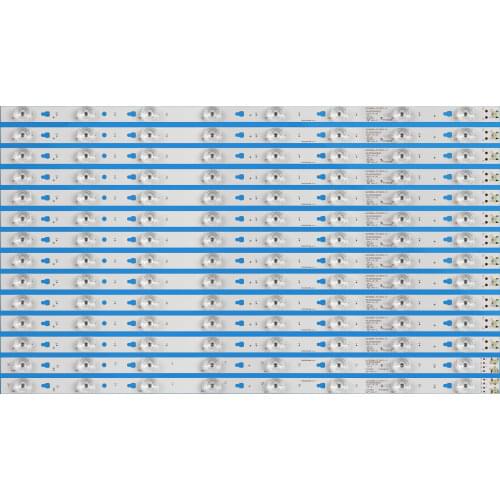 LED Backlight strip 8 lamp For Haier 55"TV D5551A LS55AL88A72 LED55D8B A LED55D8A-ZC14DFG-01 LED55D8B-ZC14DFG-01 30355008220/21