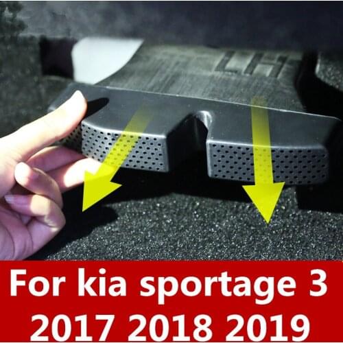 Air outlet Protective cover Back row Seat air conditioning Air outlet dust-proof Anti-blockingFor kia sportage 3 2017 2018 2019