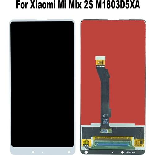 LCD Display Screen Touch Sensor Digitizer Assembly For Xiaomi Mi Mix 2S M1803D5XA Replacement Assembly Glass Panel