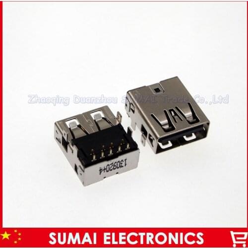 25pcs/lot Original New AF USB 3.0 USB female Socket USB Port JACK For Lenovo Acer HP etc Copper down